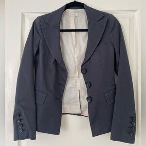Pinko blazer with flap pockets pinstripe fitted blazer Size 4